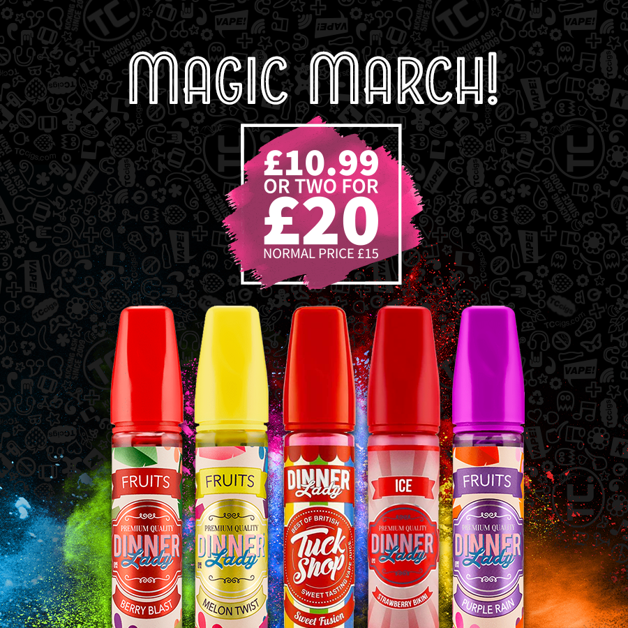 Magic March - Top 5 Dinner Lady Flavours - £10.99 or 2 for £20!