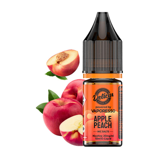 Deliciu Nic Salts - Apple Peach 10ml