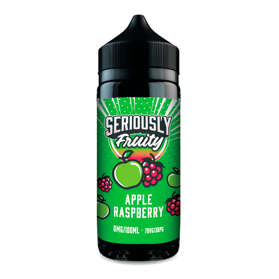 Seriously Fruity Apple Raspberry Shortfill E-liquid - 120ml