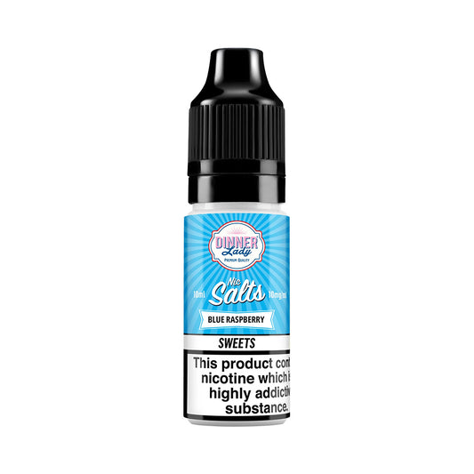 Dinner Lady Salts - Blue Raspberry 10ml