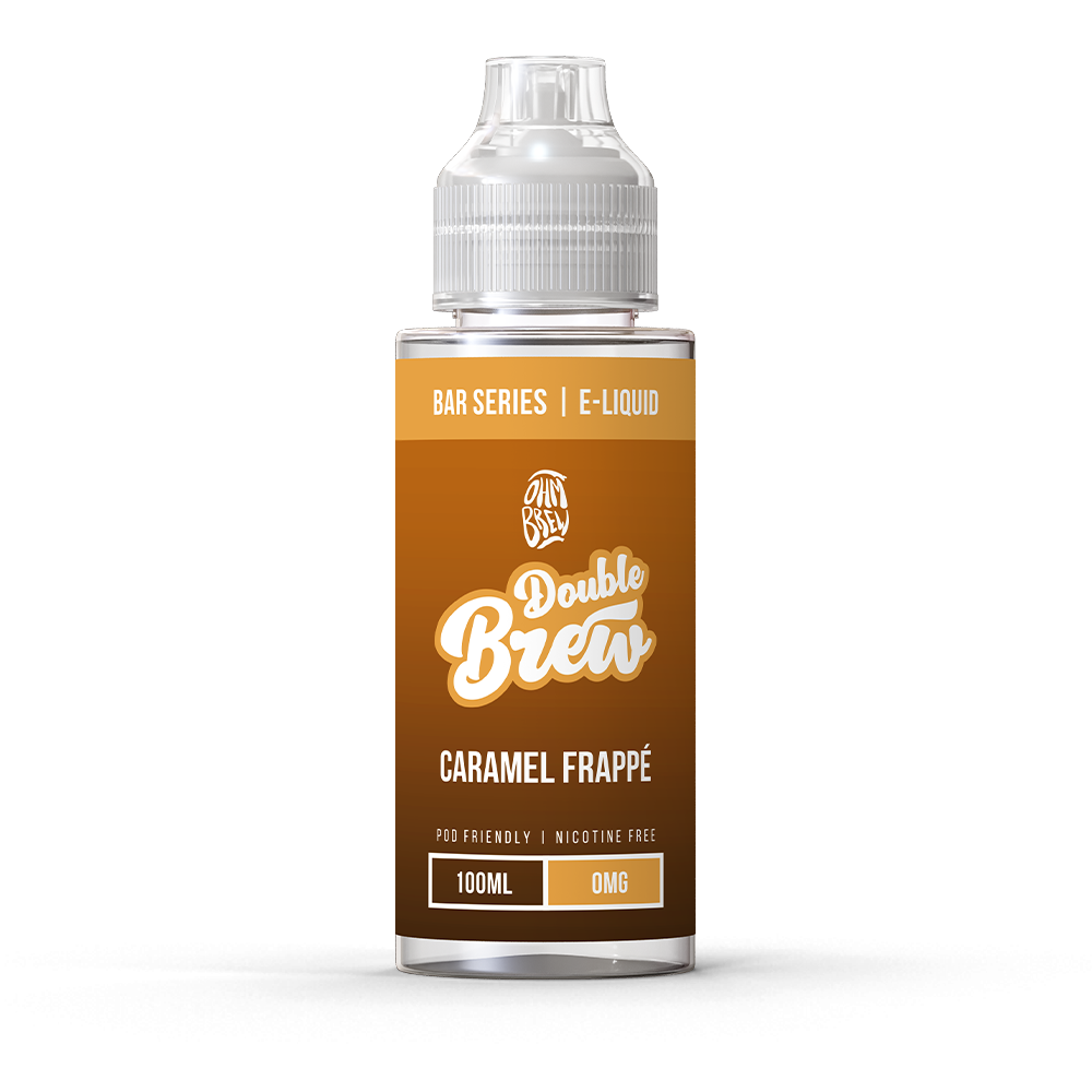 Double Brew Caramel Frappe 100ml Shortfill