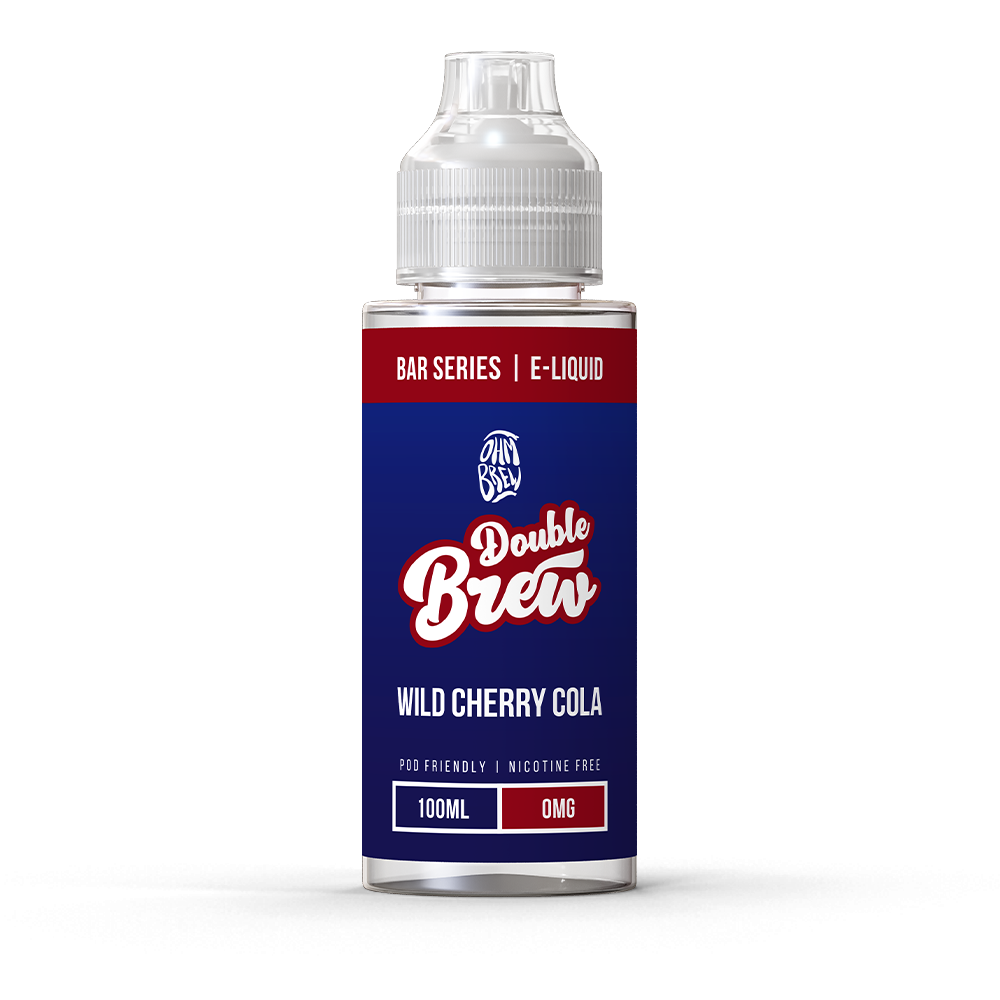 Double Brew Wild Cherry Cola 100ml Shortfill