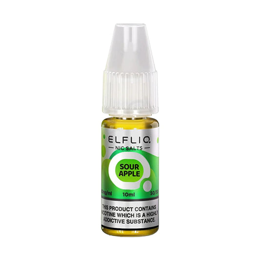 Elfliq Nic Salts - Sour Apple 10ml