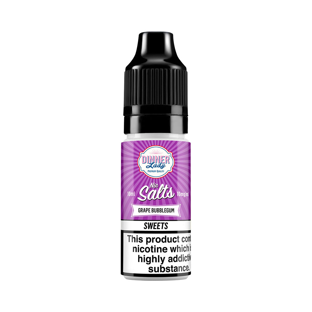 Dinner Lady Salts - Grape Bubblegum 10ml