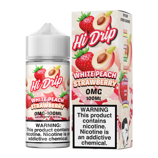 Hi-Drip White Peach Strawberry 100ml