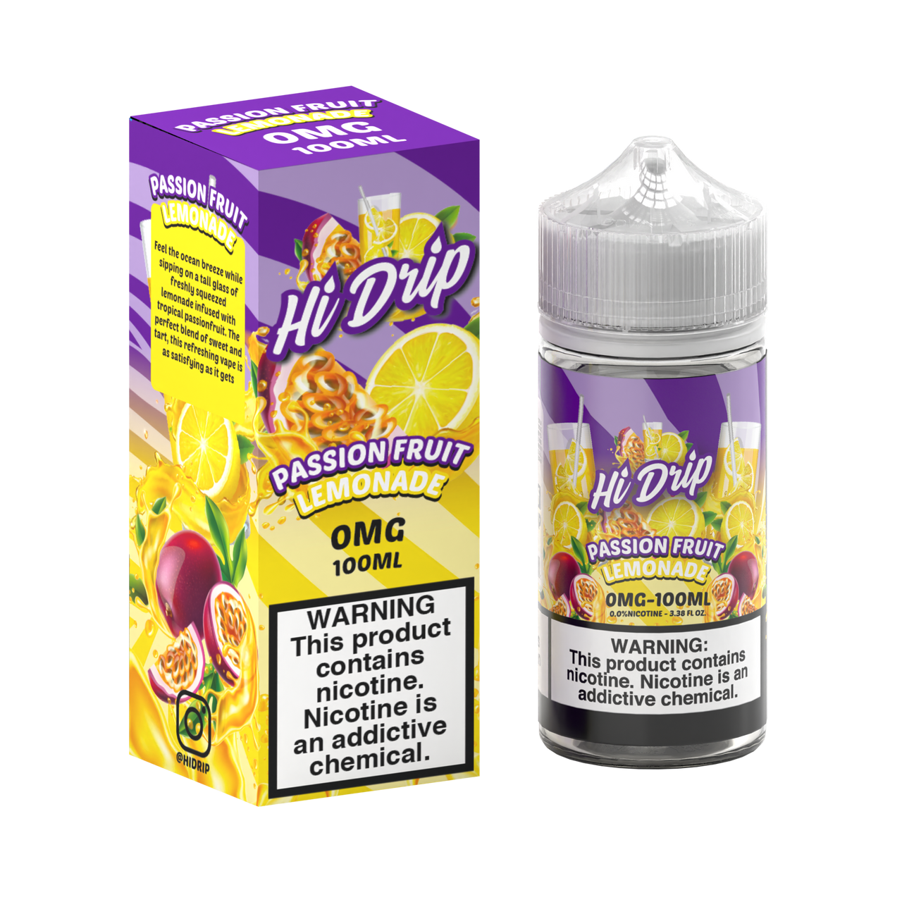 Hi Drip Passionfruit Lemonade 100ml