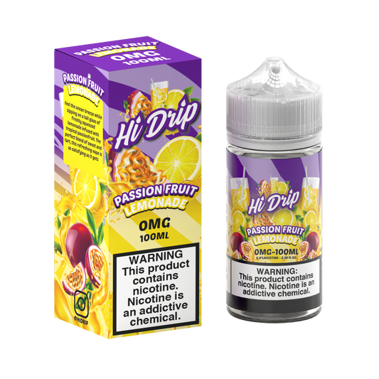 Hi Drip Passionfruit Lemonade 100ml