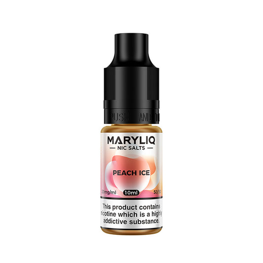 Maryliq Salts - Peach Ice 10ml