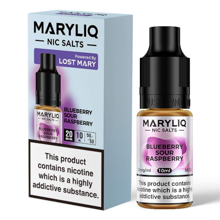 Maryliq Salts - Blueberry Sour Raspberry 10ml