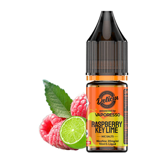 Deliciu Nic Salts - Raspberry Key Lime 10ml