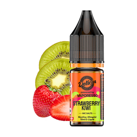 Deliciu Nic Salts - Strawberry Kiwi 10ml