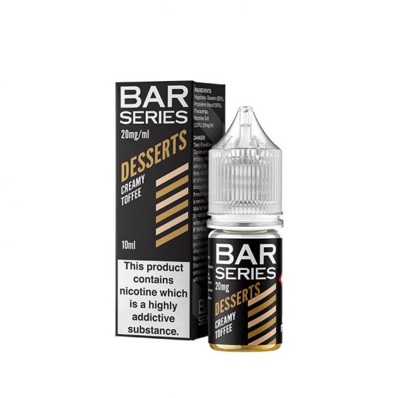 Bar Series Desserts - Creamy Toffee Nic Salts 10ml