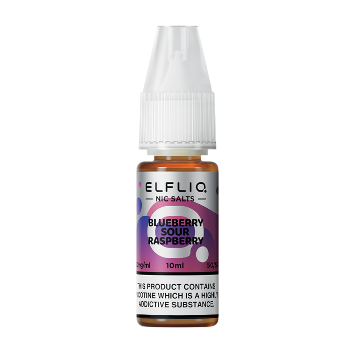 Elfliq Nic Salts - Blueberry Sour Raspberry 10ml