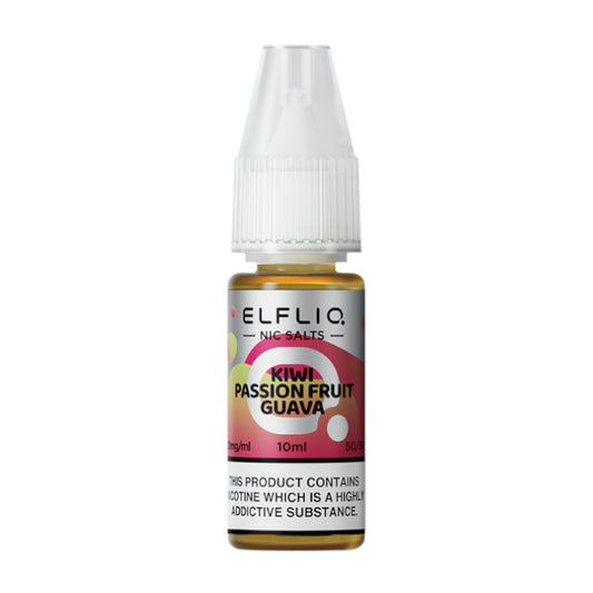 Elfliq Nic Salts - Kiwi Passion Fruit Guava 10ml