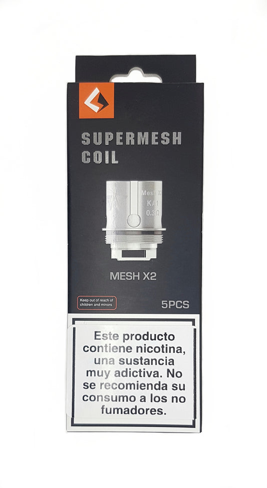 Geek Vape Supermesh X2 0.4ohm Replacement Coils 5pcs