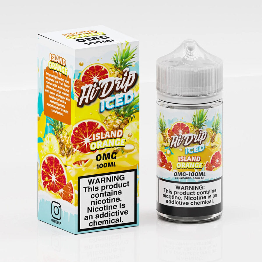 Hi-Drip Island Orange Iced 100ml 3 mg