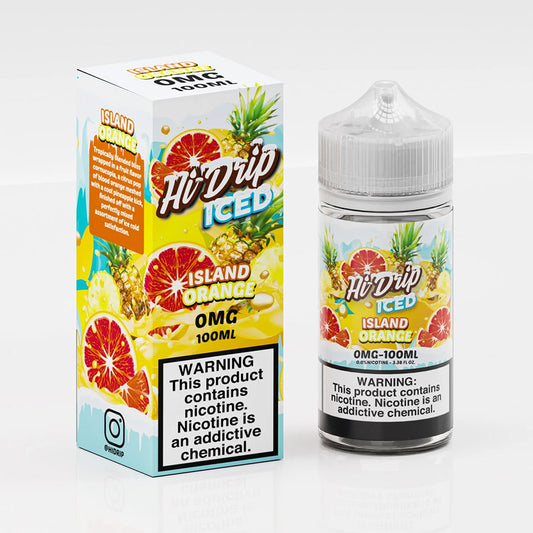 Hi-Drip Island Orange Iced 100ml 3 mg