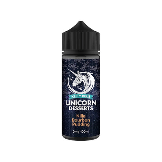 Kelly Kel's Unicorn Desserts - Nilla Bourbon Pudding (Shortfill) 120ml